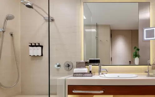 Pan Pacific Singapore - Deluxe Room Bathroom Pan Pacific Singapore - Deluxe Room Bathroom